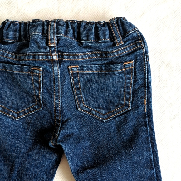 children's place super skinny dark stretch denim jeans 3T toddler girls - Picture 5 of 7